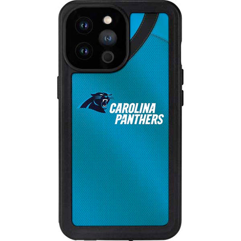 NFL Carolina Panthers Team Jersey iPhone 14 Pro Max Waterproof Case