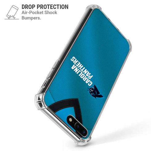 NFL Carolina Panthers Team Jersey iPhone 7/8 Plus Clear Case