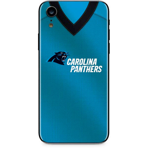 NFL Carolina Panthers Team Jersey iPhone XR Skin
