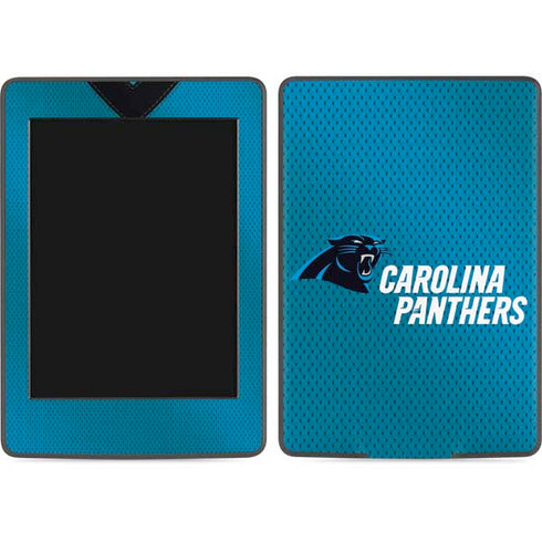 NFL Carolina Panthers Team Jersey Amazon Kindle Skin