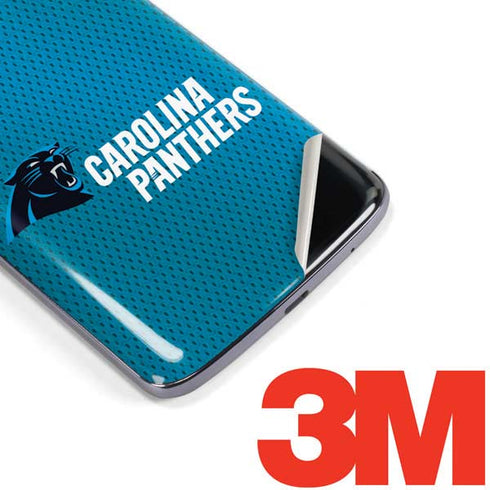 NFL Carolina Panthers Team Jersey Moto E5 Plus Skin