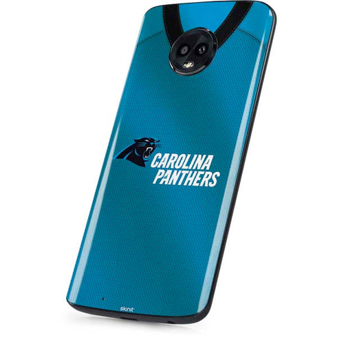 NFL Carolina Panthers Team Jersey Moto G6 Skin