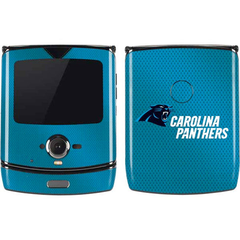 NFL Carolina Panthers Team Jersey Motorola RAZR Skin
