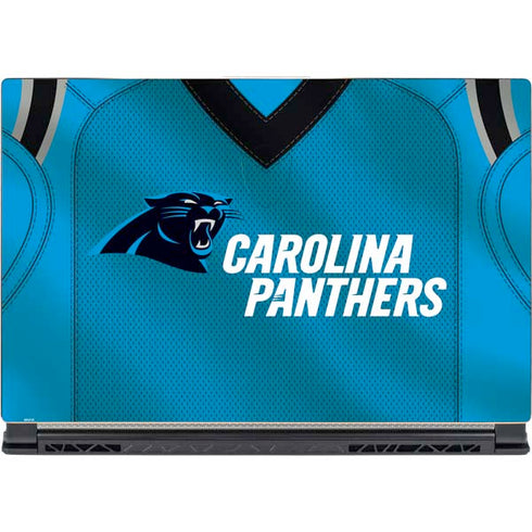 NFL Carolina Panthers Team Jersey MSI GS65 Stealth Laptop Skin
