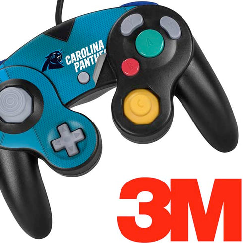 NFL Carolina Panthers Team Jersey Nintendo GameCube Controller Skin