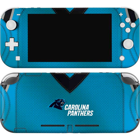 NFL Carolina Panthers Team Jersey Nintendo Switch Lite Skin