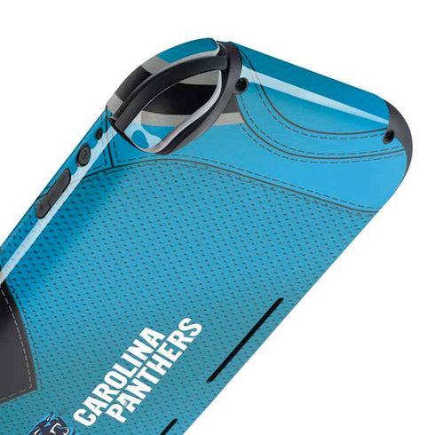 NFL Carolina Panthers Team Jersey Nintendo Switch Lite Skin