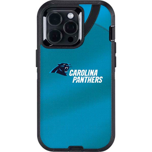 NFL Carolina Panthers Team Jersey Otterbox Defender iPhone Skin