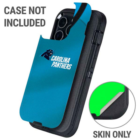 NFL Carolina Panthers Team Jersey Otterbox Defender iPhone Skin