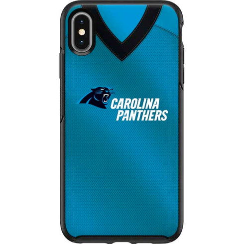 NFL Carolina Panthers Team Jersey Otterbox Symmetry iPhone Skin