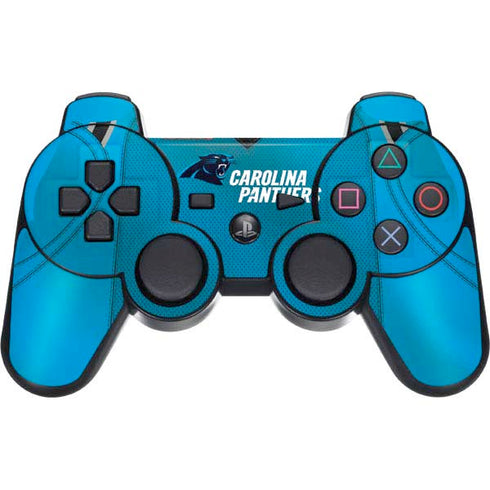 NFL Carolina Panthers Team Jersey PS3 Dual Shock wireless controller Skin
