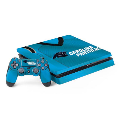 NFL Carolina Panthers Team Jersey PS4 Slim Bundle Skin