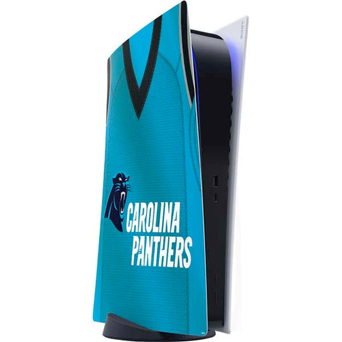 NFL Carolina Panthers Team Jersey PS5 Digital Edition Console Skin