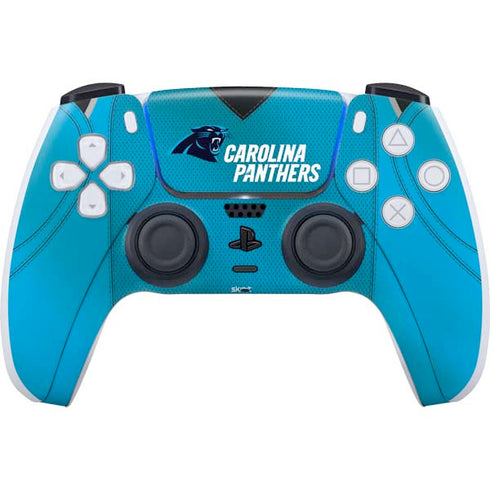 NFL Carolina Panthers Team Jersey PS5 Controller Skin