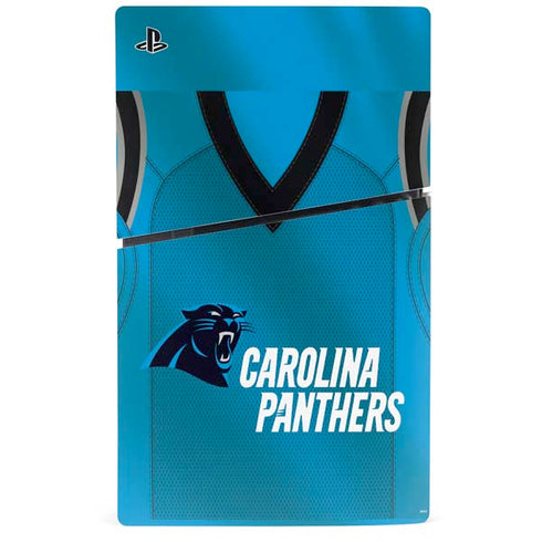 NFL Carolina Panthers Team Jersey PS5 Slim Disk Bundle Skin
