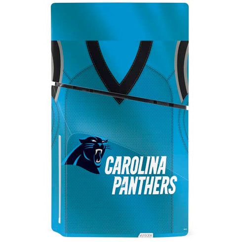 NFL Carolina Panthers Team Jersey PS5 Slim Disk Console Skin
