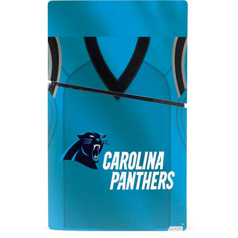 NFL Carolina Panthers Team Jersey PS5 Slim Digital Edition Bundle Skin