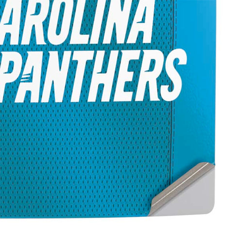 NFL Carolina Panthers Team Jersey PS5 Slim Digital Edition Console Skin
