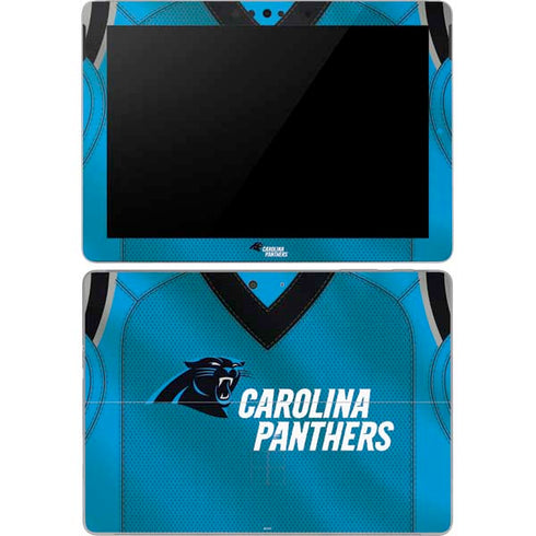 NFL Carolina Panthers Team Jersey Surface Go Skin