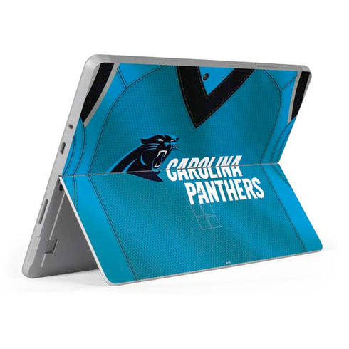 NFL Carolina Panthers Team Jersey Surface Go Skin