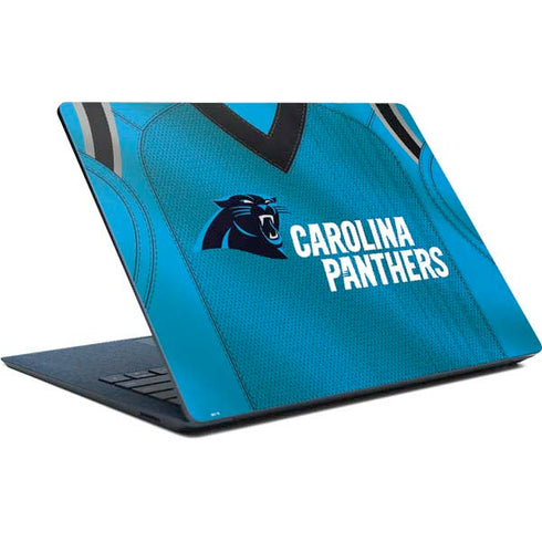 NFL Carolina Panthers Team Jersey Surface Laptop Skin