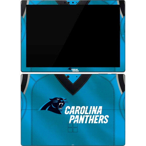 NFL Carolina Panthers Team Jersey Surface Pro 7 Skin