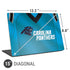 NFL Carolina Panthers Team Jersey Universal Laptop 15in (12.2 x 8.8in) Skin