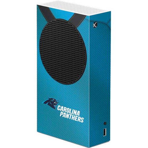 NFL Carolina Panthers Team Jersey Xbox Series S Console Skin