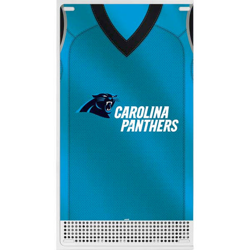 NFL Carolina Panthers Team Jersey Xbox Series S Console Skin