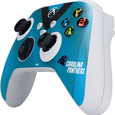NFL Carolina Panthers Team Jersey Xbox Series S Controller Skin