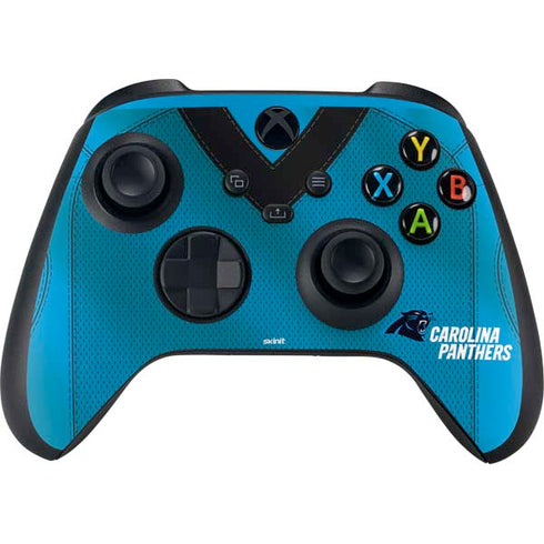 NFL Carolina Panthers Team Jersey Xbox Series X Controller Skin