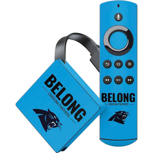 NFL Carolina Panthers Team Motto Amazon Fire TV Skin