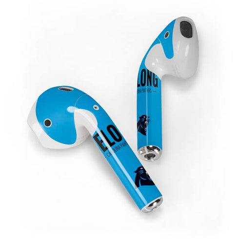 NFL Carolina Panthers Team Motto Apple AirPods Skin
