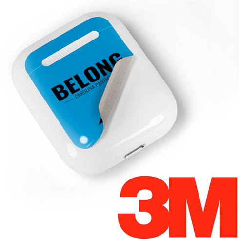 NFL Carolina Panthers Team Motto Apple AirPods Skin