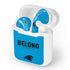 NFL Carolina Panthers Team Motto Apple AirPods Skin