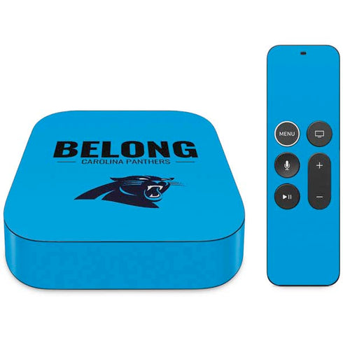 NFL Carolina Panthers Team Motto Apple TV Skin