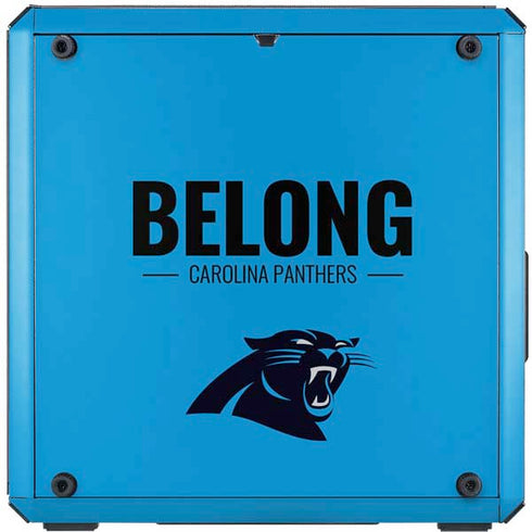 NFL Carolina Panthers Team Motto Cooler Master MasterBox Q300L Mini Tower Skin