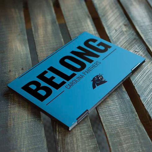 NFL Carolina Panthers Team Motto HP Envy Skin