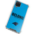 NFL Carolina Panthers Team Motto Galaxy A12 Clear Case
