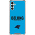 NFL Carolina Panthers Team Motto Galaxy A13 5G Clear Case