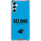 NFL Carolina Panthers Team Motto Galaxy A14 5G Clear Case