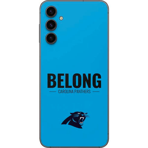 NFL Carolina Panthers Team Motto Galaxy A14 5G Skin