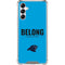 NFL Carolina Panthers Team Motto Galaxy A15 5G Clear Case