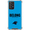 NFL Carolina Panthers Team Motto Galaxy A52 5G Clear Case