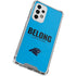 NFL Carolina Panthers Team Motto Galaxy A53 5G Clear Case