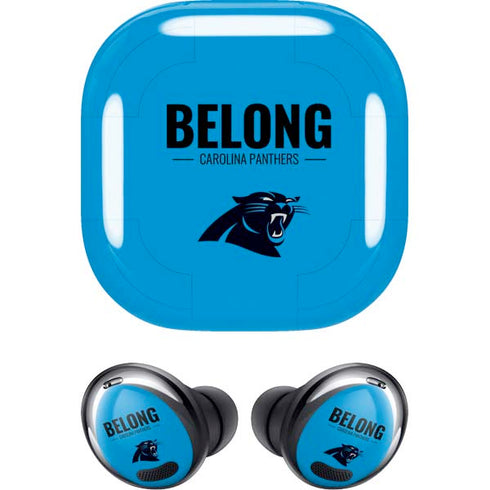 NFL Carolina Panthers Team Motto Galaxy Buds Pro Skin