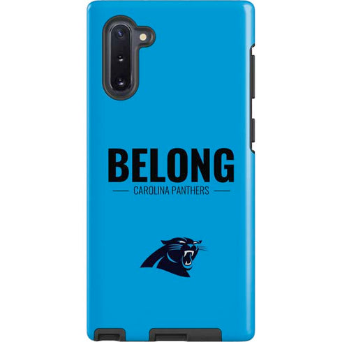 NFL Carolina Panthers Team Motto Galaxy Note 10 Pro Case