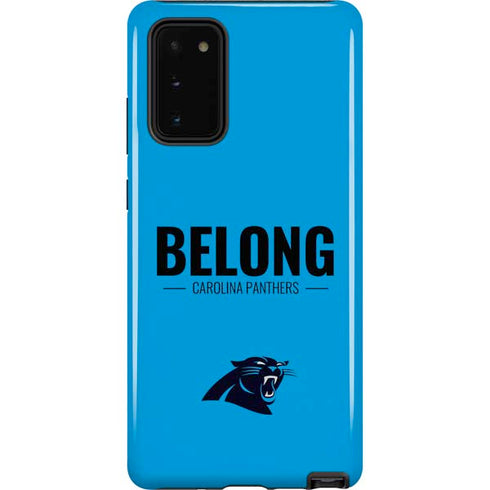 NFL Carolina Panthers Team Motto Galaxy Note20 5G Pro Case