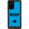 NFL Carolina Panthers Team Motto Galaxy Note20 5G Waterproof Case