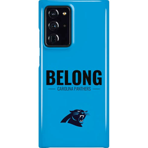 NFL Carolina Panthers Team Motto Galaxy Note20 Ultra 5G Lite Case